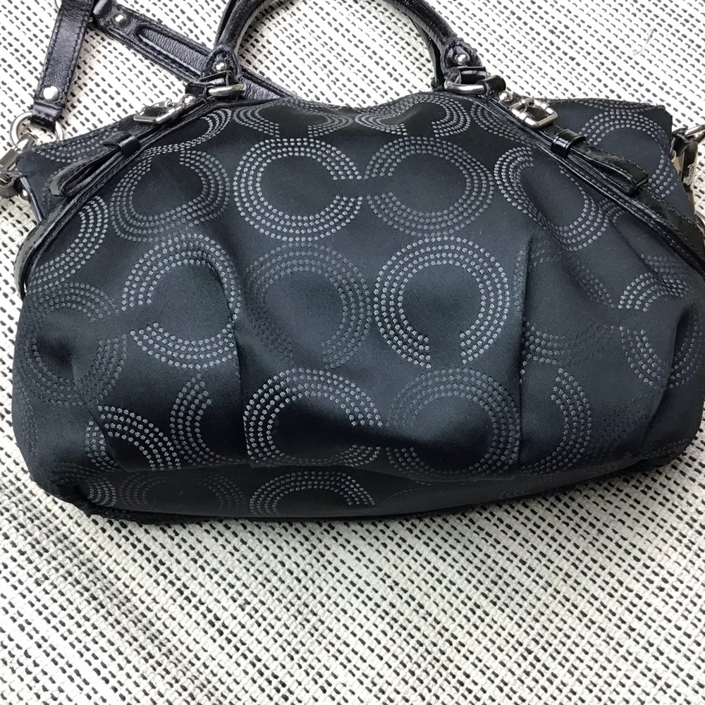 Coach jacquard handbag - Picture 6 of 8